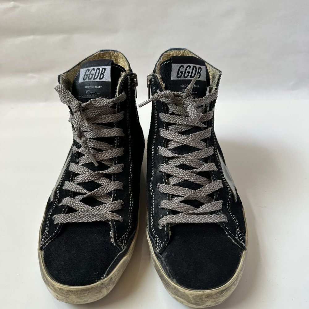 Golden Goose Womens  Francy High Top Sneakers, size 36
